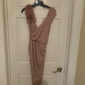 One shoulder dress